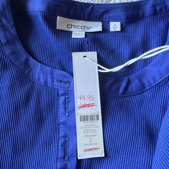 Chicos women’s dress Size 2 - Picture 6 of 9